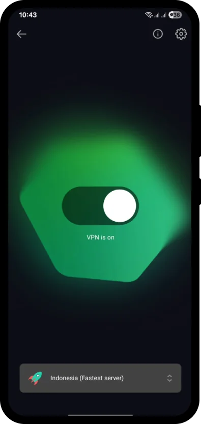 VPN aktif